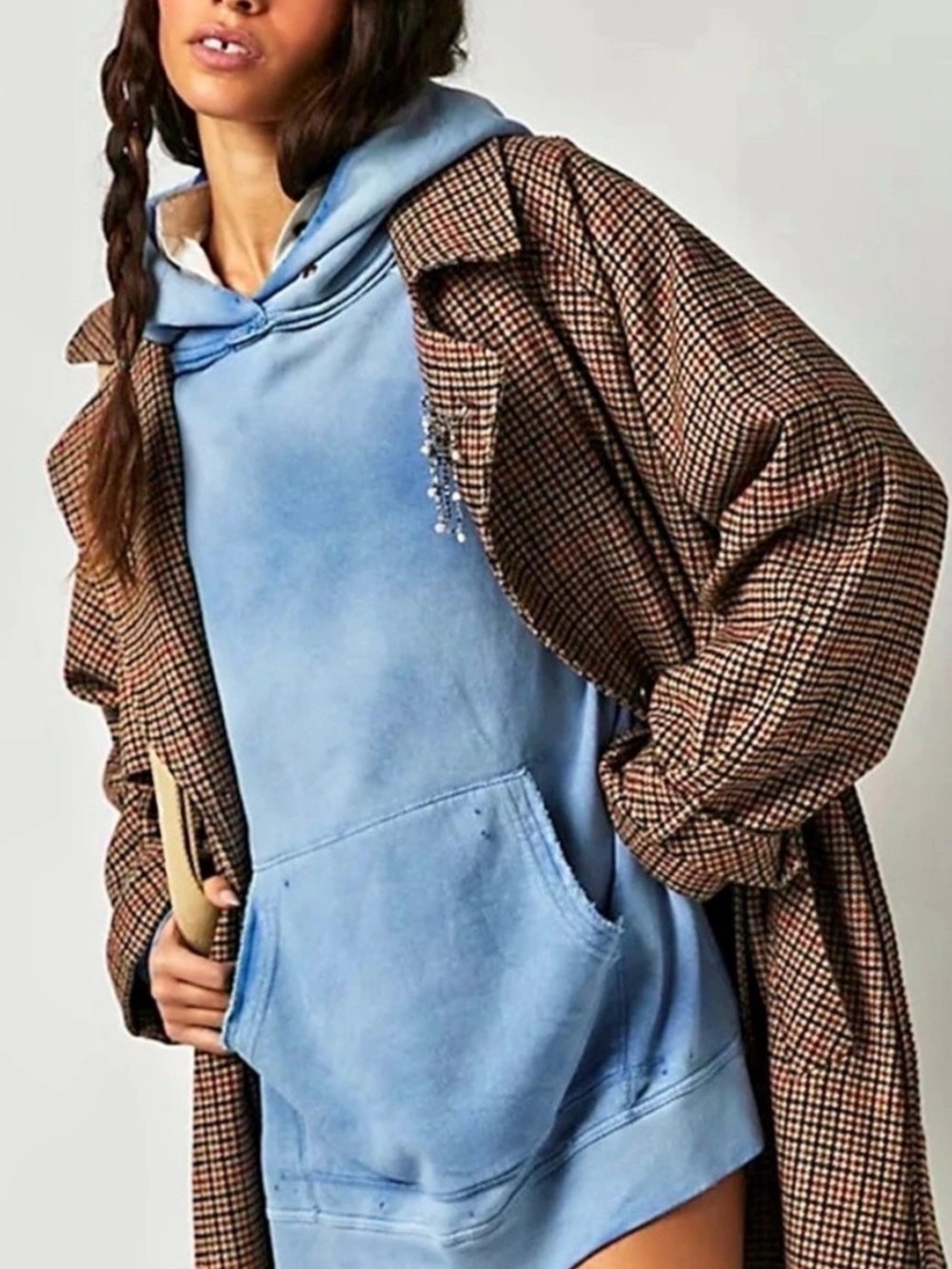 Free People Zoe Tunic Hoodie